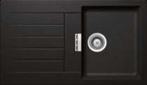 На фото Кухонная мойка Schock Signus D100 Carbonium-90 (50044590)