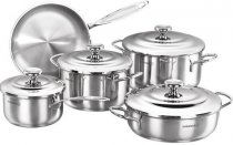 На фото Набор посуды Korkmaz Droppa 9 предметов A1070