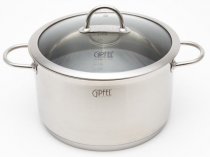 На фото Кастрюля Gipfel SIGNO 24х13.5 см 6 л (1363)