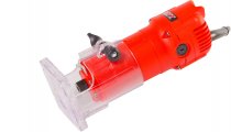 На фото Фрезер кромочный Mastertool 500 Вт, патрон 6 мм - 1/4", 32000 об/мин (MLT5003)