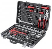 Профессиональный набор инструментов Intertool 1/4" & 1/2"; 119ед (ET-7119) На фото Профессиональный набор инструментов Intertool 1/4" & 1/2"; 119ед (ET-7119)