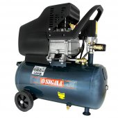 На фото Компрессор однопоршневой прямоприводный Sigma 1.7кВт 25л 220л/мин (853125z)