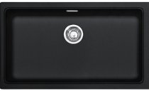На фото Кухонная мойка Franke Kubus KBG 110-70 Оникс (125.0499.032)