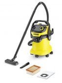 На фото Строительный пылесос Karcher WD 5 25 л 1100 Вт (53721)