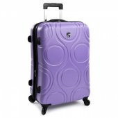 На фото Чемодан Heys EcoOrbis (L) Lilac (926715)