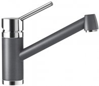 Кухонный смеситель Schock Pila Graphite-15 графит (54100015) На фото Кухонный смеситель Schock Pila Graphite-15 графит (54100015)