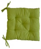 На фото Подушка для стула Прованс 40х40 см Зеленая (.008081)