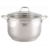 На фото Кастрюля Gipfel GRANDE 30х20 см 14 л (1282)