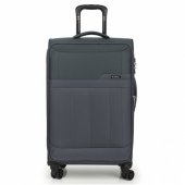 На фото Чемодан Gabol Roma (M) Grey (926186)
