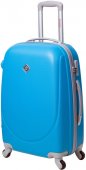 На фото Чемодан Bonro Smile (средний) голубой (10052407)