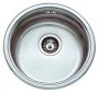 На фото Кухонная мойка Haiba 440 Decor декорированная (HB0525)
