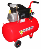 На фото Компрессор Forte FL-50 1.5кВт 50л 203л/мин 8бар 220В (18485)