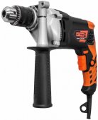 На фото Дрель ударная Дніпро-М 1200 Вт (ДЕУ-1200)
