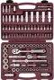 На фото Набор инструмента универсальный Thorvik 1/4", 1/2"DR, 108 предметов (UTS0108)