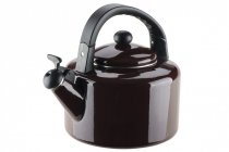 На фото Эмалированный чайник Allegro Melanzana Bollitore collection, 2,5 л (88631)