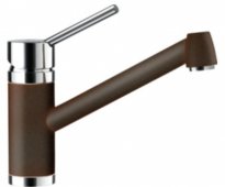 Кухонный смеситель Schock Pila Vintage-79 коричневый (54100079) На фото Кухонный смеситель Schock Pila Vintage-79 коричневый (54100079)