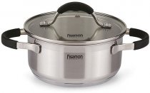 На фото Кастрюля Fissman MAGNIFIKA 20х9.5 см 3 л (SS-5353.20)