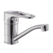 Смеситель для раковины Haiba OPUS 004 (излив 15 см) (HB0330) На фото Смеситель для раковины Haiba OPUS 004 (излив 15 см) (HB0330)