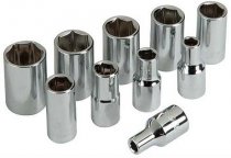 На фото Набор головок торцевых Stanley 1/4", М4-М13, 10 шт (STHT0-71888)