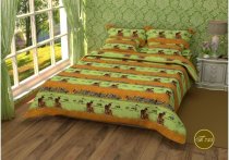 На фото Постельное белье Leleka-Textile Полиэстер 175х210 Двуспальное