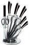 Набор ножей Rainstahl на подставке 8 предметов (RS-8007-8) На фото Набор ножей Rainstahl на подставке 8 предметов (RS-8007-8)