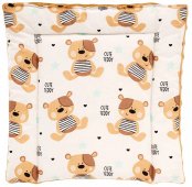 На фото Подушка DOTINEM плюшевая детская Minky 35х35 капучино (213471-2)