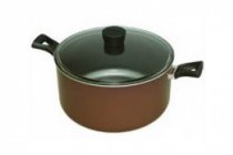На фото Кастрюля Pyrex Gusto 24 см / 4.6 л (GP24AE9)
