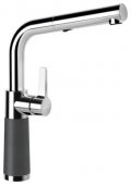 Кухонный смеситель Schock SC540 Inox-12 хром/серый (55712012) На фото Кухонный смеситель Schock SC540 Inox-12 хром/серый (55712012)