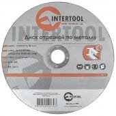 Круг отрезной Intertool по металлу 180*1.6*22.2мм (CT-4013) На фото Круг отрезной Intertool по металлу 180*1.6*22.2мм (CT-4013)