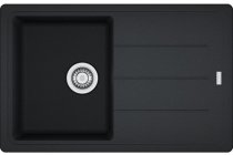 На фото Кухонная мойка Franke Basis BFG 611-78 Оникс (114.0258.040)