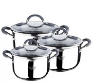 На фото Набор кастрюль Krauff MULTIFUNKTIONAL 6 предметов (88-222-001)