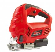 На фото Лобзик электрический Mastertool 750 Вт, 100/10 мм, 800-3000 об/мин, аксессуары 2 шт (MJS7503)