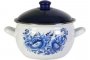 Кастрюля Savasan 16 см 2.2 л Гжель (6314313) На фото Кастрюля Savasan 16 см 2.2 л Гжель (6314313)