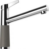 Кухонный смеситель Schock SC510 Everest-26 хром/светло-серый (55400026) На фото Кухонный смеситель Schock SC510 Everest-26 хром/светло-серый (55400026)