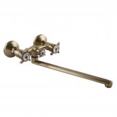 Смеситель для ванны ZERIX Z22325-2 (ZX0555) На фото Смеситель для ванны ZERIX Z22325-2 (ZX0555)