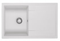 На фото Кухонная мойка Granado Vigo White (1405)