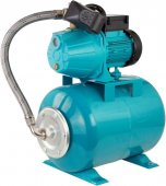 На фото Станция Aquatica/Leo 0.8кВт Hmax 40м Qmax 60л/мин 24л (775342/24)