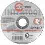 На фото Круг отрезной Intertool по металлу 125*2.0*22.2мм (CT-4009)