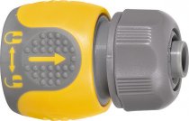 На фото Соединитель PALISAD LUXE для шланга 1/2" двухкомпонентный (66243)