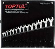 На фото Набор ключей комбинированных Toptul 14 шт 8-24 Dynamic (GPAQ1402)