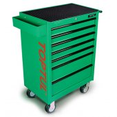 На фото Тележка Toptul с инструментом 7 секций 180 ед (GV-18005)