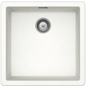 На фото Кухонная мойка Schock Brooklyn N100 Superwhite-01 (34025001)