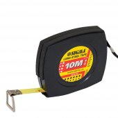 На фото Рулетка Sigma стальная лента 10м*10мм (3816101)