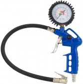 На фото Пневмопистолет для подкачки шин Sigma алюминиевый корпус (6832041)