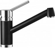 Кухонный смеситель Schock Pila Puro-84 черный (54100084) На фото Кухонный смеситель Schock Pila Puro-84 черный (54100084)
