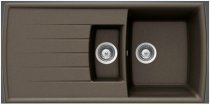 На фото Мойка для кухни Schock Lotus D150 Bronze-87 (54086087)
