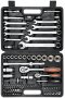 Набор головок торцевых, насадок Sthor 1/2" с инструментами 82 шт (58689) На фото Набор головок торцевых, насадок Sthor 1/2" с инструментами 82 шт (58689)