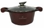 На фото Кастрюля Zurrichberg 20х8.5 см (ZBP-7132 Burgundy)