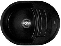 На фото Кухонная мойка Idis Cappa Obsidian 508