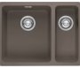На фото Мойка для кухни Franke Kubus KBG 160 Шторм (125.0331.010)
